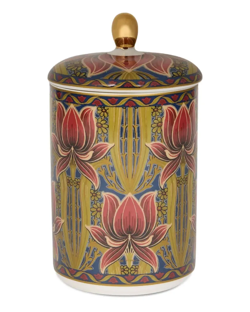 Etro Kerze in Porzellandose (9cm) - Grün Grün