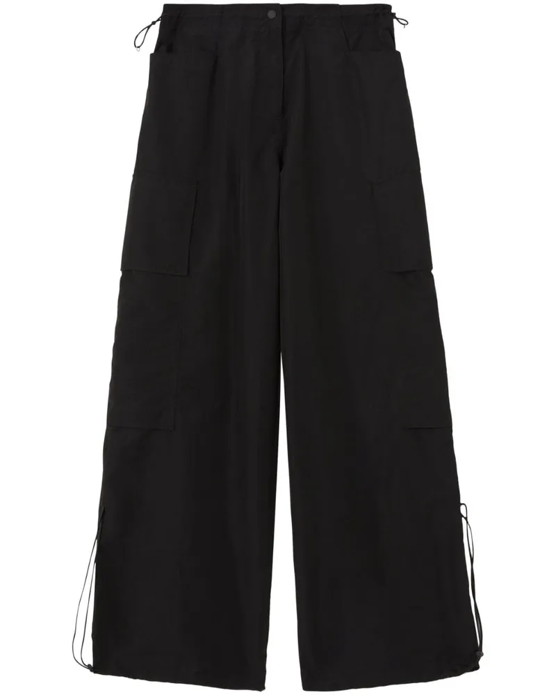 Palm Angels Hose mit hohem Bund - Schwarz Schwarz
