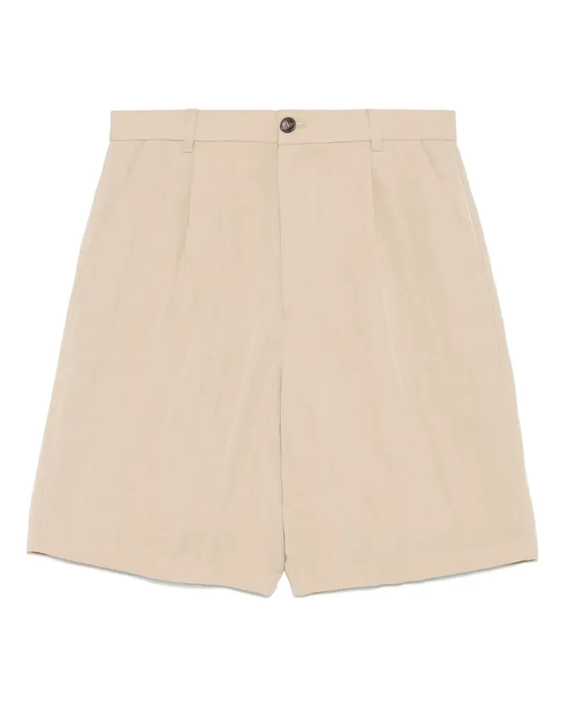 Emporio Armani Shorts mit Faltendetail - Nude Nude