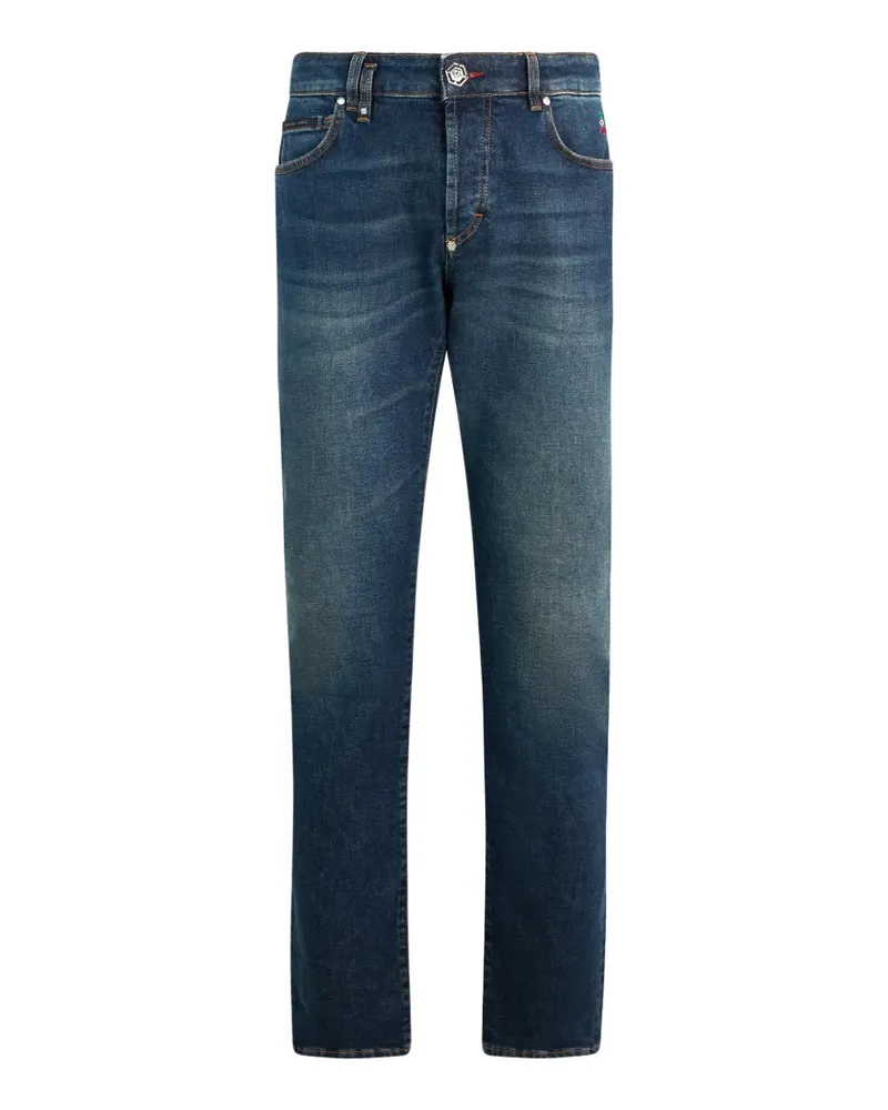 Philipp Plein Super Straight Jeans - Blau Blau