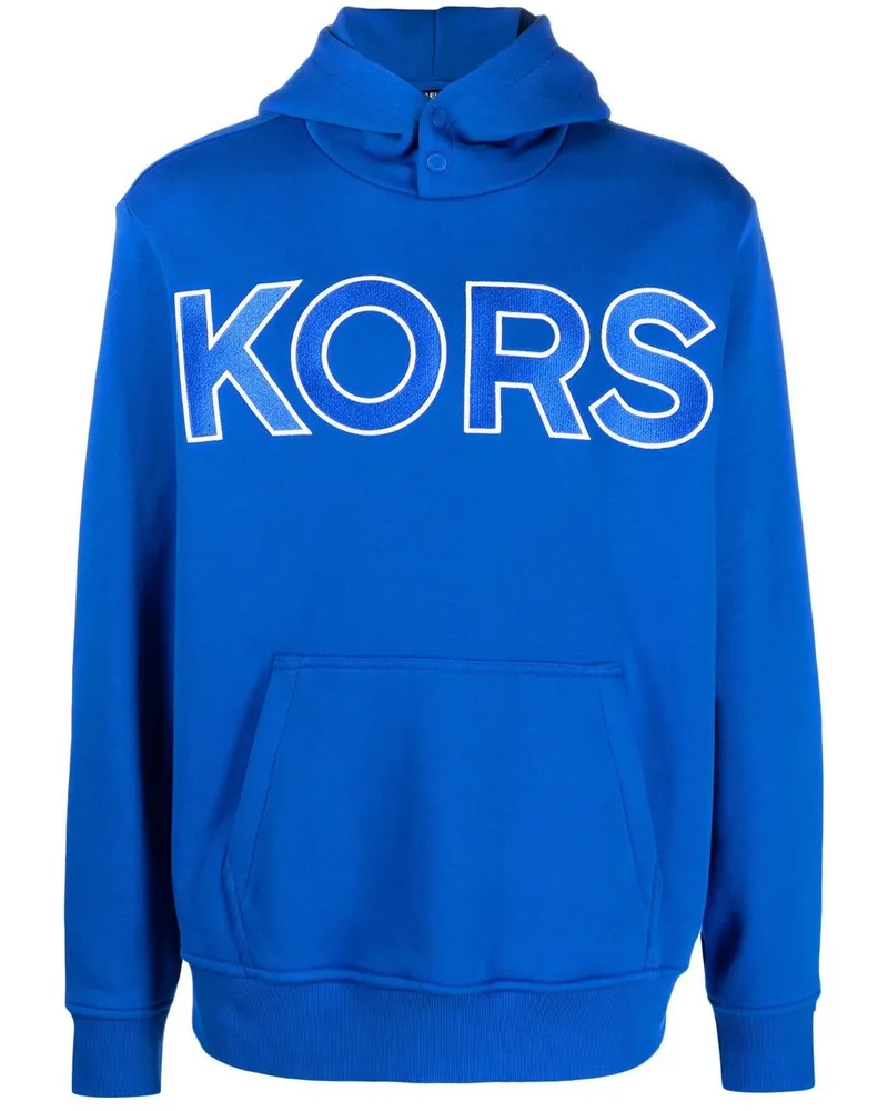 Michael Kors Hoodie mit Logo-Prägung - Blau Blau
