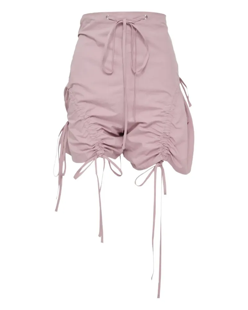 HACHE Shorts mit Kordelzug - Rosa Rosa