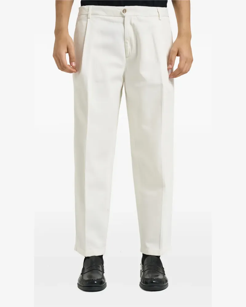 Briglia 1949 Gerade Manhattan Hose mit Falten - Nude Nude