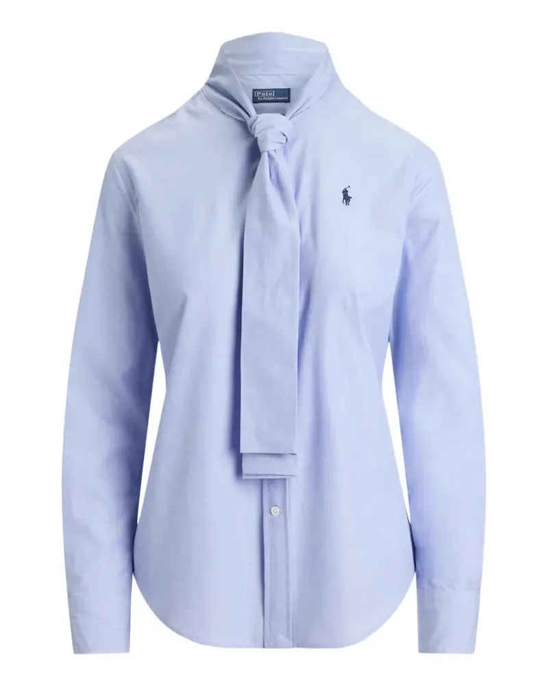 Ralph Lauren Hemd mit Logo-Stickerei - Blau Blau