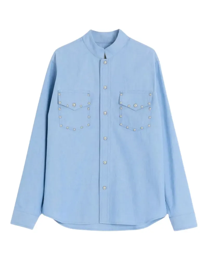 Valentino Garavani Klassisches Hemd - Blau Blau