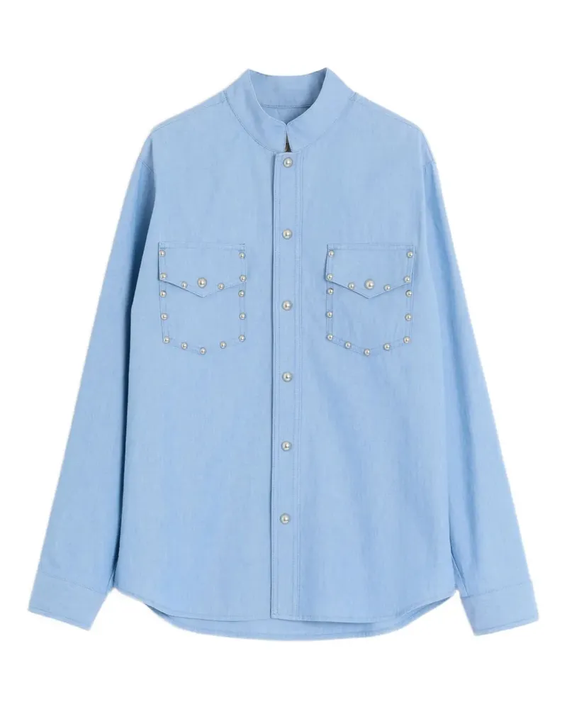 Valentino Garavani Klassisches Hemd - Blau Blau