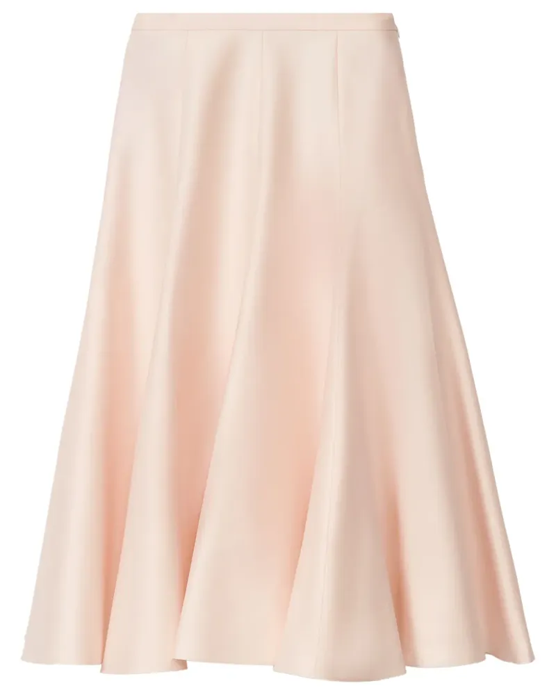 Fabiana Filippi Midirock mit Faltendetail - Rosa Rosa