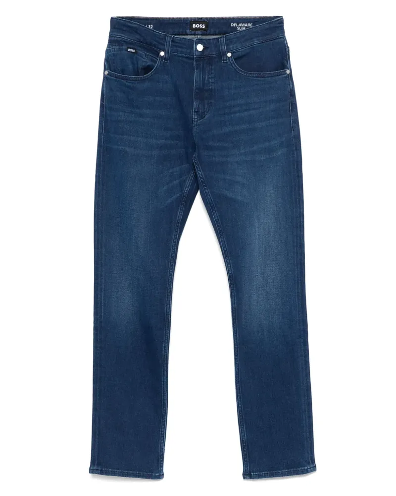 HUGO BOSS Jeans aus Baumwollstretch - Blau Blau