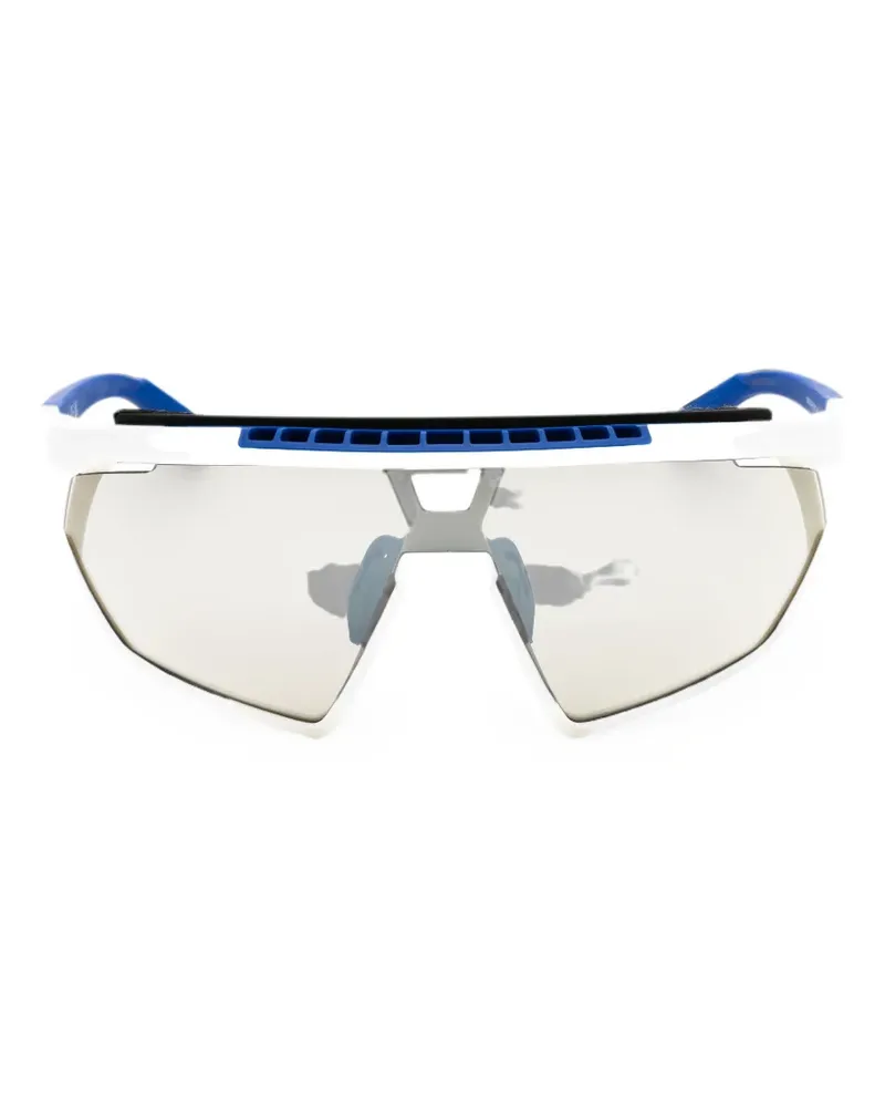 adidas SP0029-H shield-frame sunglasses - Weiß Weiß
