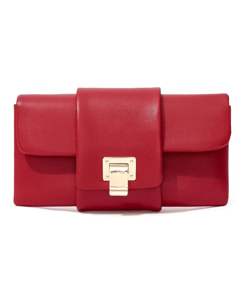 Proenza Schouler Flip Schultertasche Rot