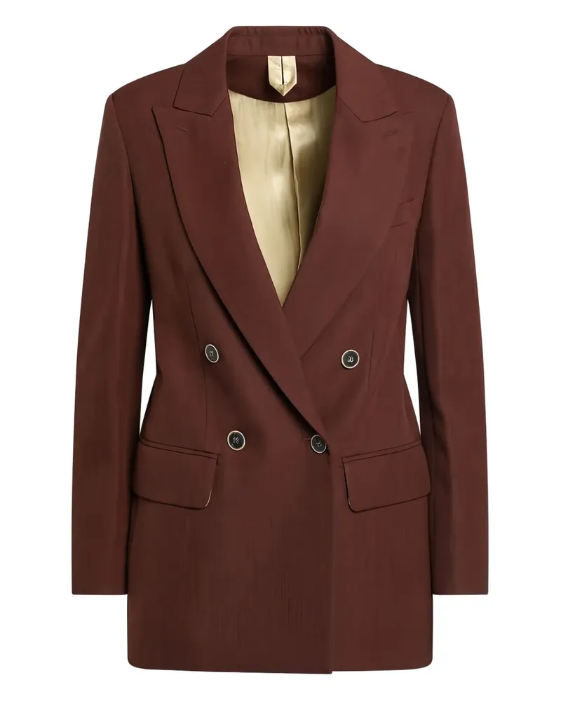 Max Mara double-breasted jacket - Braun Braun