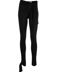 MSGM Sheer-Leggings Schwarz