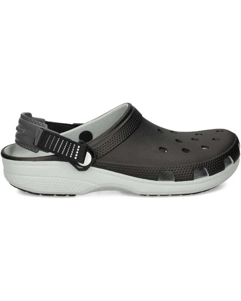 Crocs Perforierte Sandalen - Schwarz Schwarz