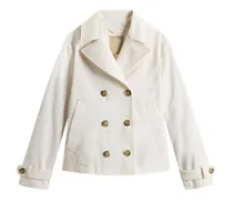 Klassische Cabanjacke - Weiß