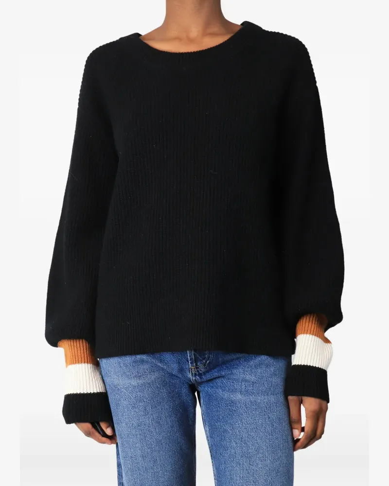 A.L.C. ribbed-knit sweater - Schwarz Schwarz