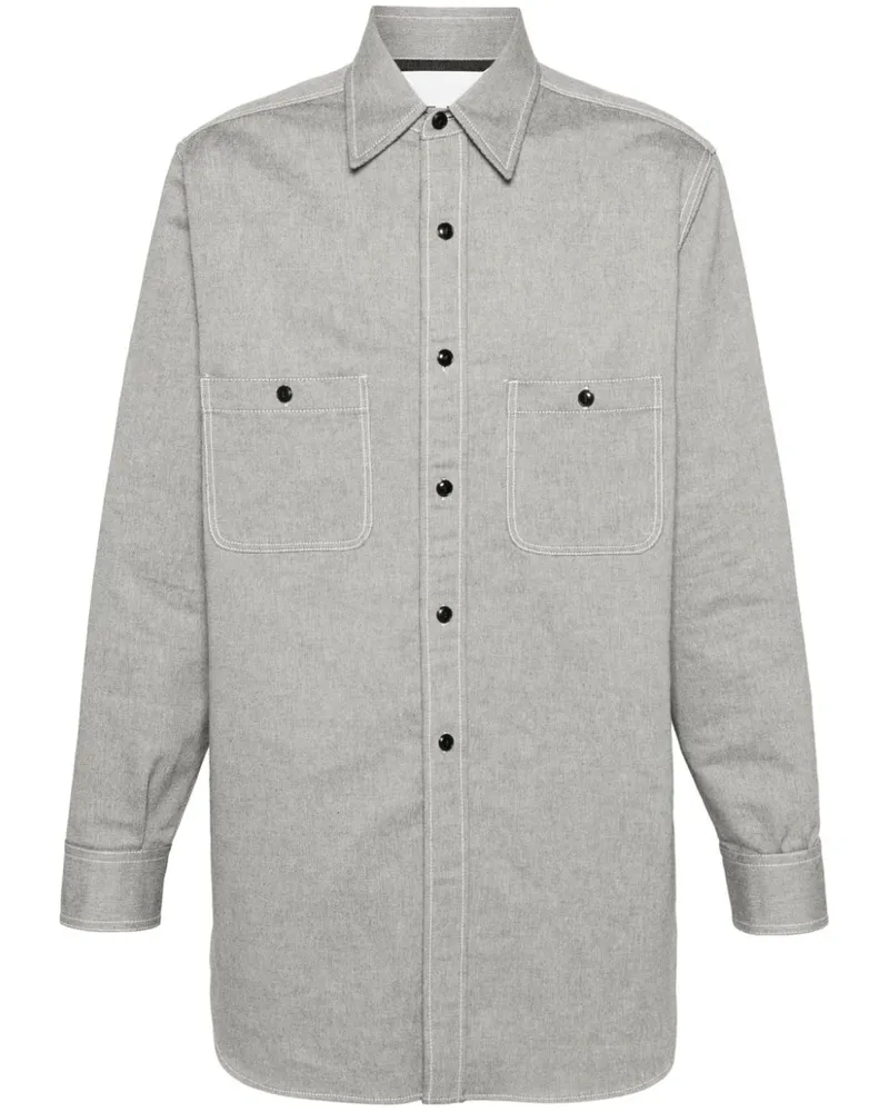 Maison Margiela Hemd mit klassischem Kragen - Grau Grau