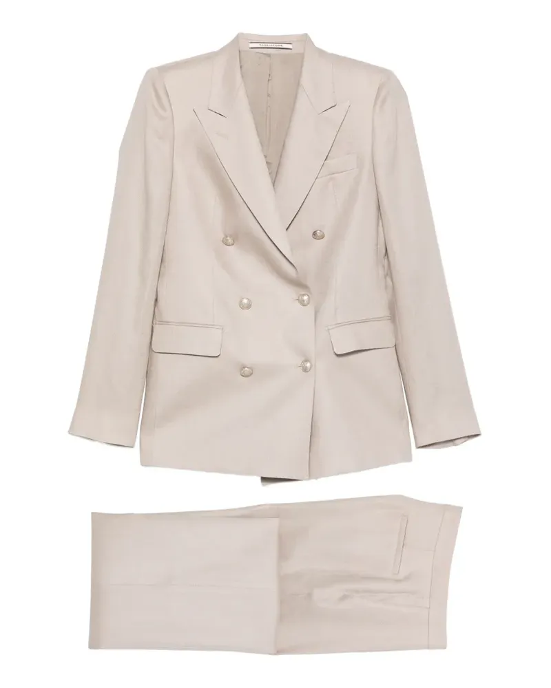 Tagliatore double-breasted tailored blazer - Nude Nude