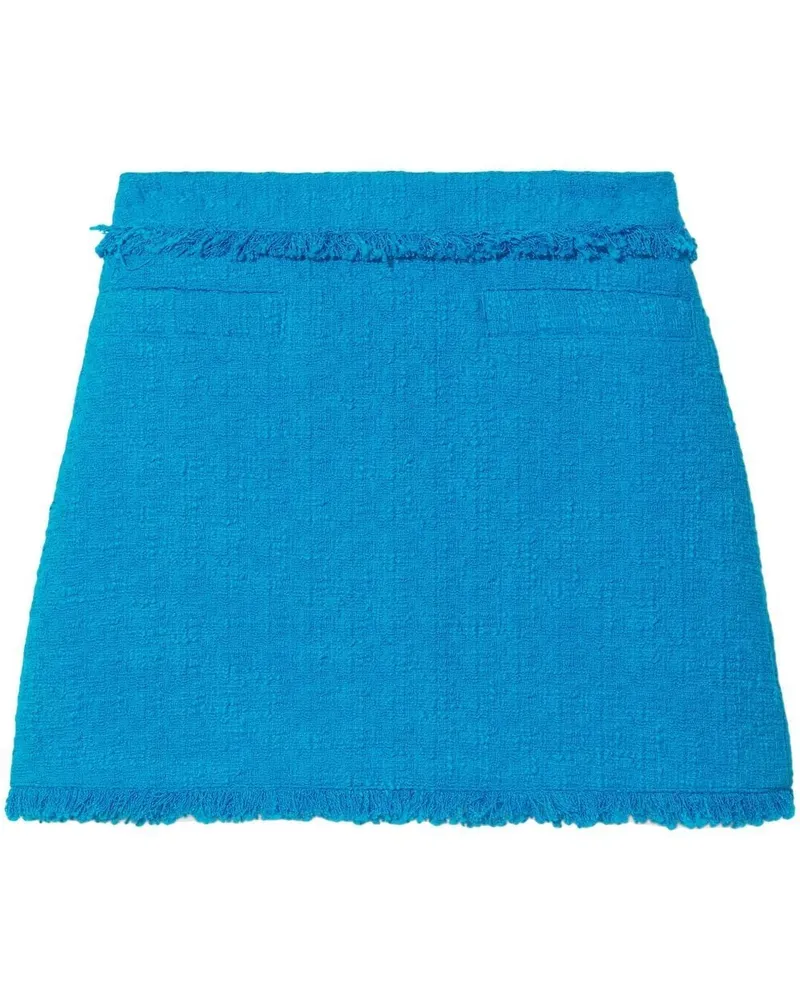 Proenza Schouler Tweed-Minirock - Blau Blau