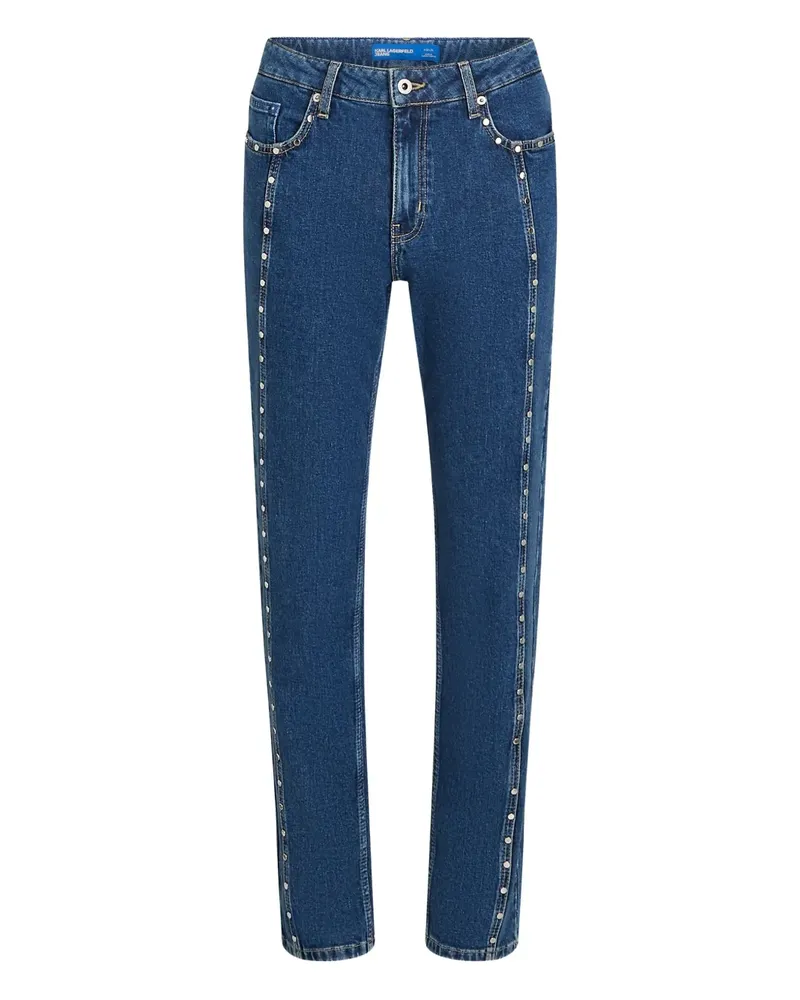 Karl Lagerfeld Jeans mit geradem Bein - Blau Blau