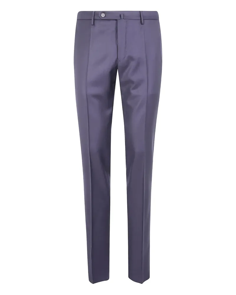 Incotex Hose mit geradem Bein - Blau Blau
