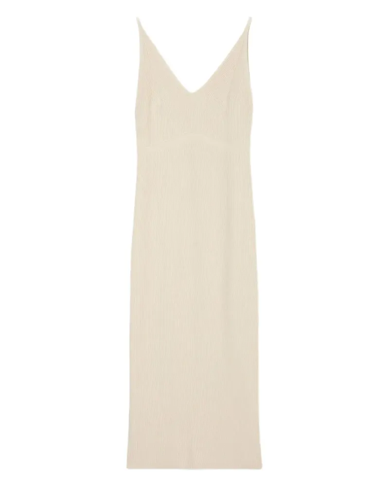 Marc O'Polo Geripptes Camisole-Kleid - Gelb Gelb