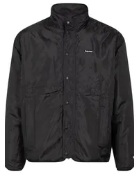 Supreme Being Wendbare Geo Fleecejacke Schwarz