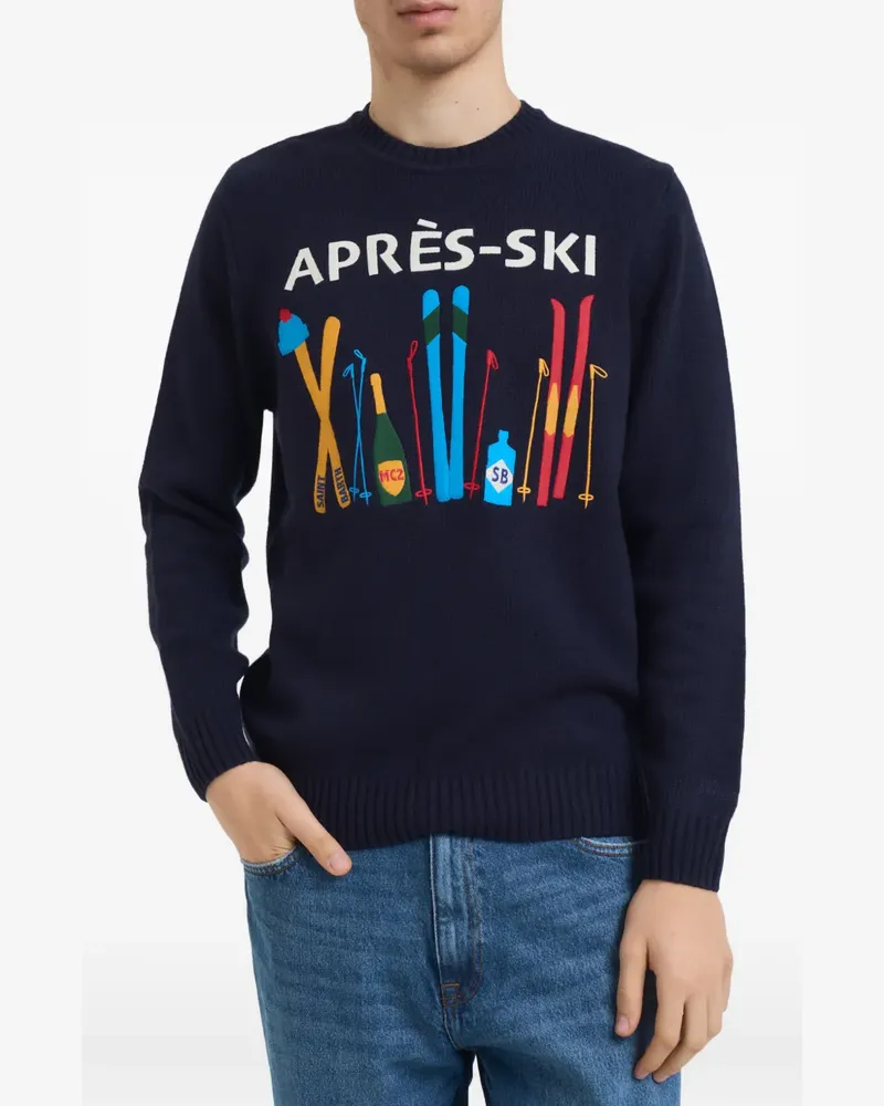 MC2 Saint Barth après-ski graphic knitwear - Blau Blau