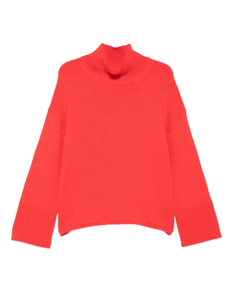 Marc O'Polo Pullover mit Stehkragen - Rot Rot