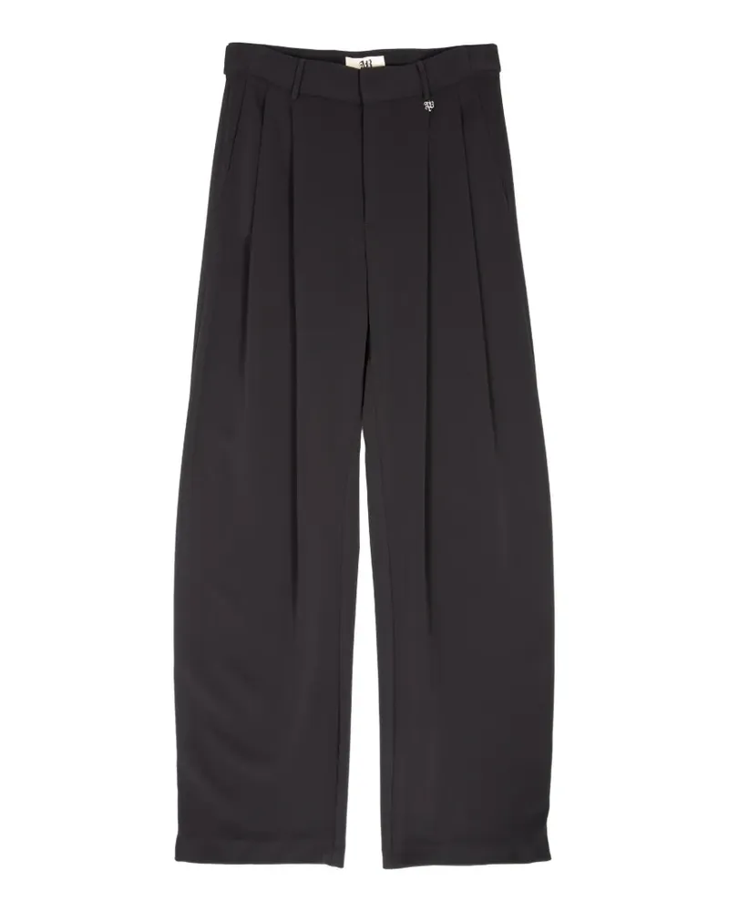 Aniye By Bella pleat-detail trousers - Schwarz Schwarz