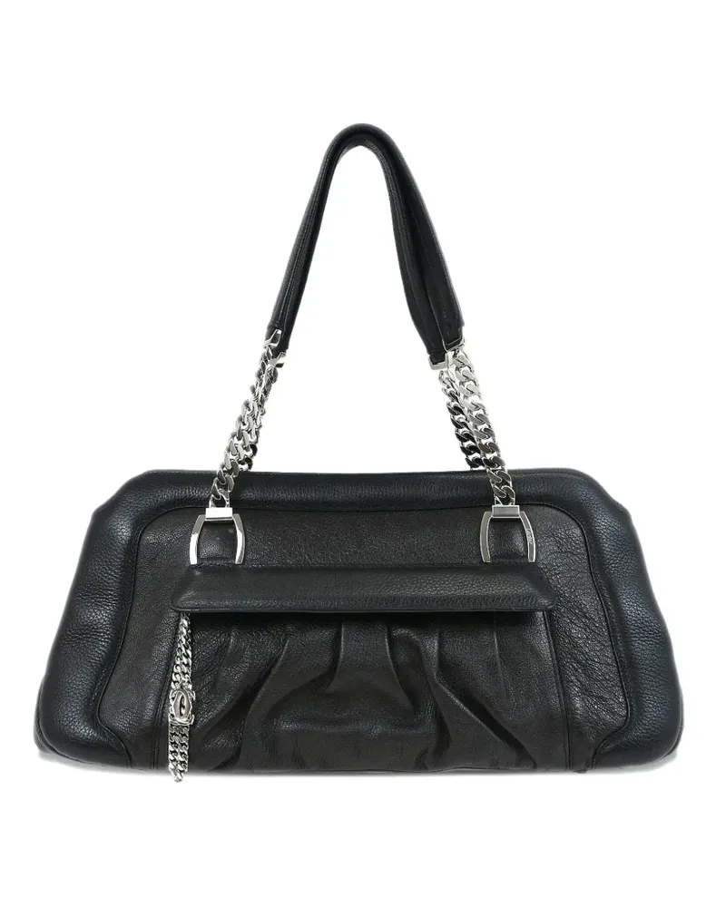 Cartier 2010s La Dona leather shoulder bag - Schwarz Schwarz