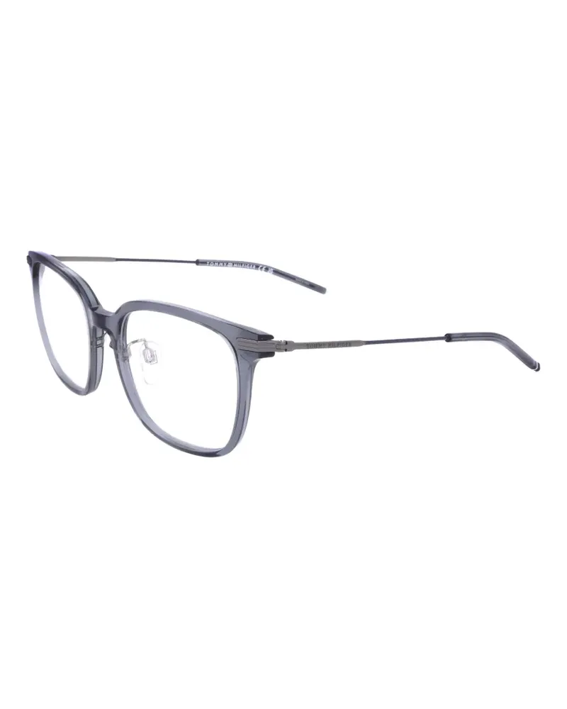 Tommy Hilfiger Brille mit eckigem Gestell - Grau Grau