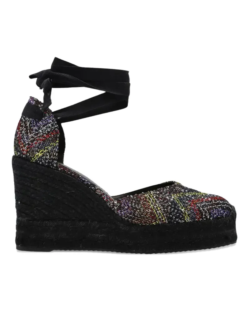 Missoni Caperdoni sequin-embellished espadrilles - Schwarz Schwarz