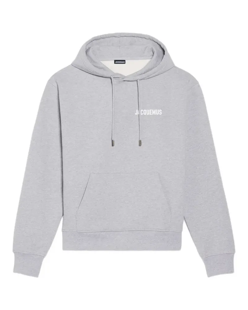 Jacquemus Hoodie mit Logo - Grau Grau