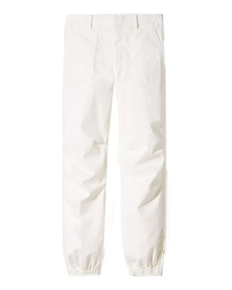 Nili Lotan Utility tapered trousers - Weiß Weiß