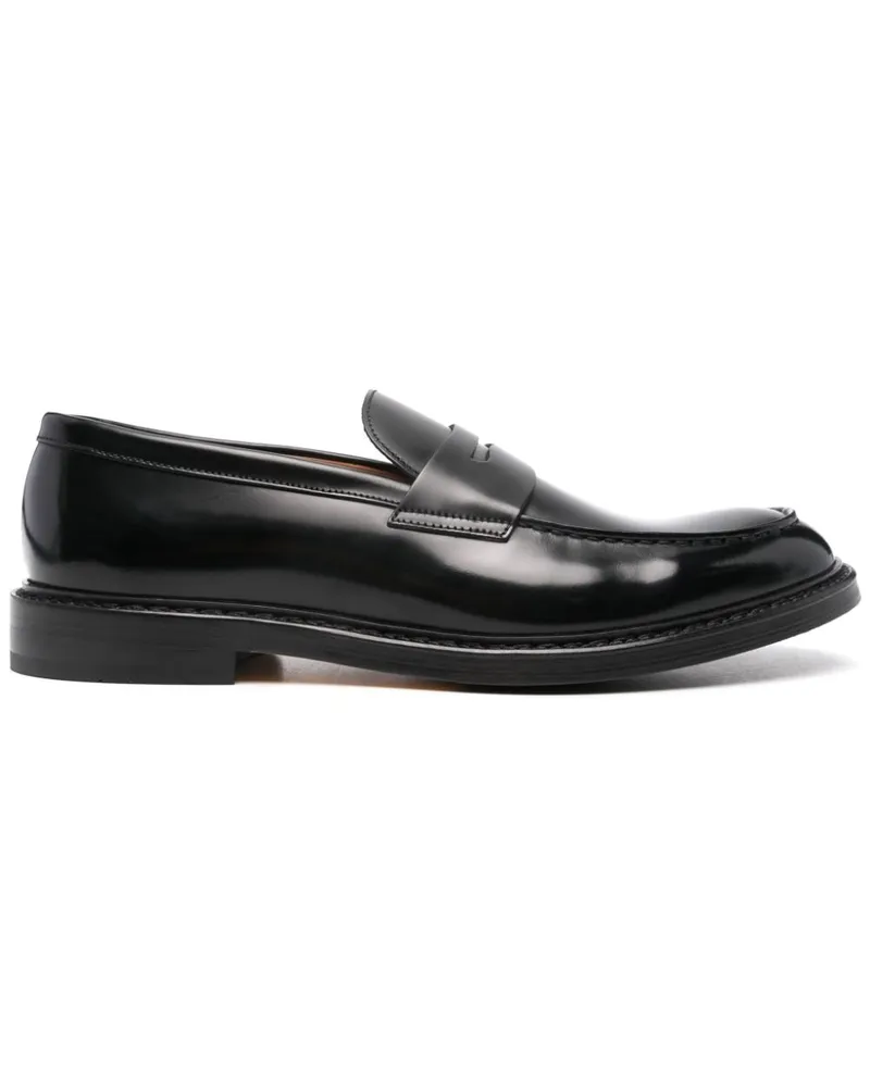 Doucal´s Horse Penny-Loafer - Schwarz Schwarz