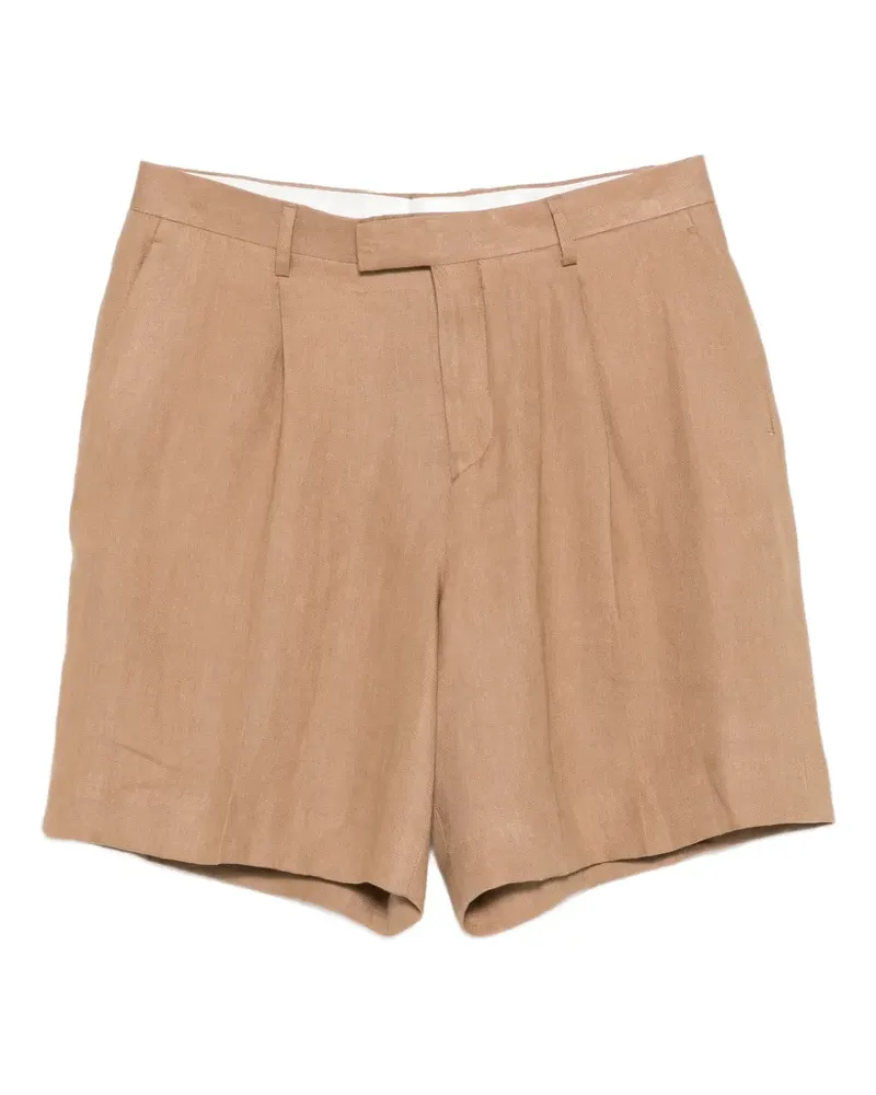 LARDINI Paaramis Shorts mit Falten - Braun Braun