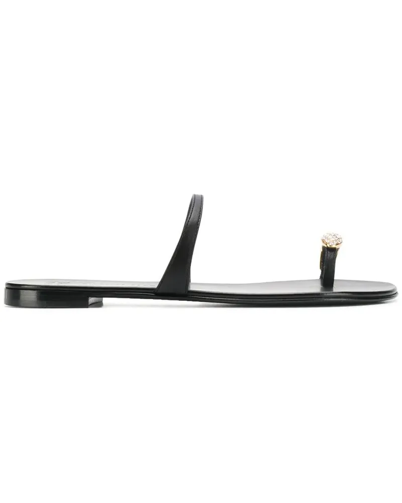 Giuseppe Zanotti Ring' Sandalen - Schwarz Schwarz