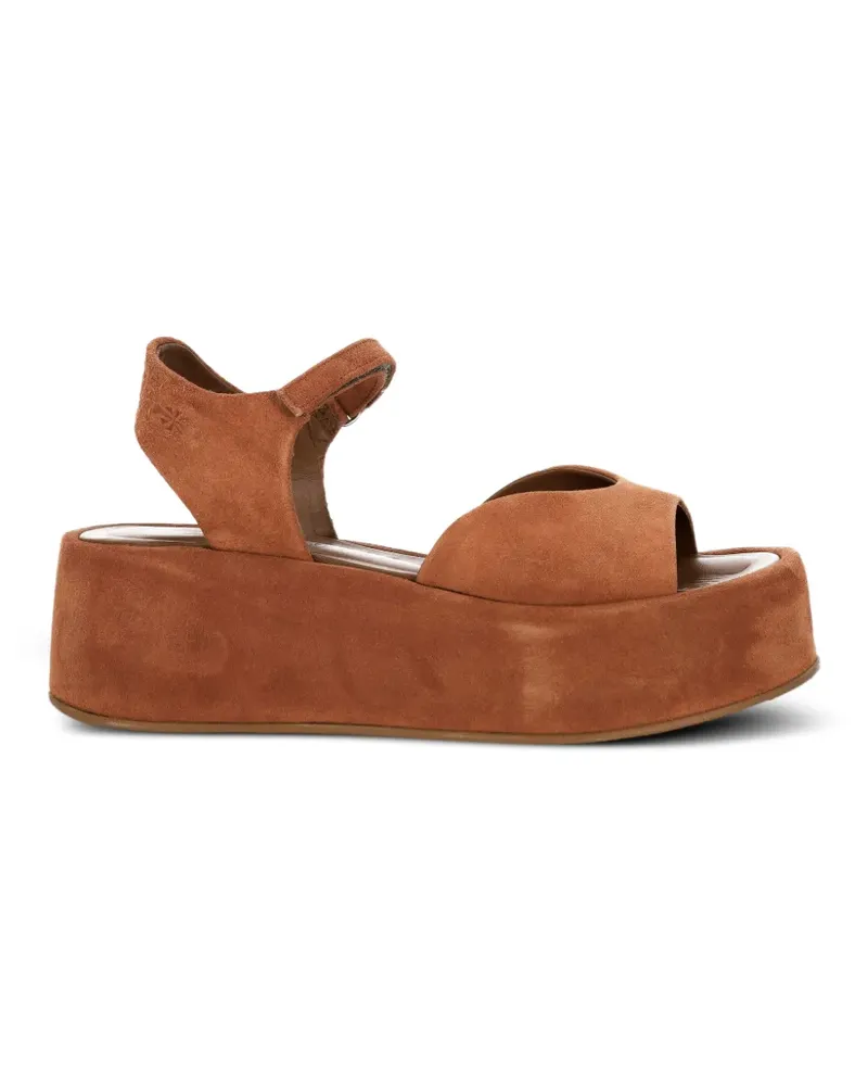 Patrizia Bonfanti Jessie touch-strap platform sandals - Braun Braun