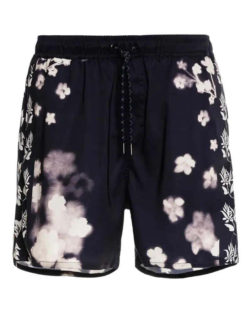 AGUA BENDITA Joe Batik Badeshorts - Blau Blau