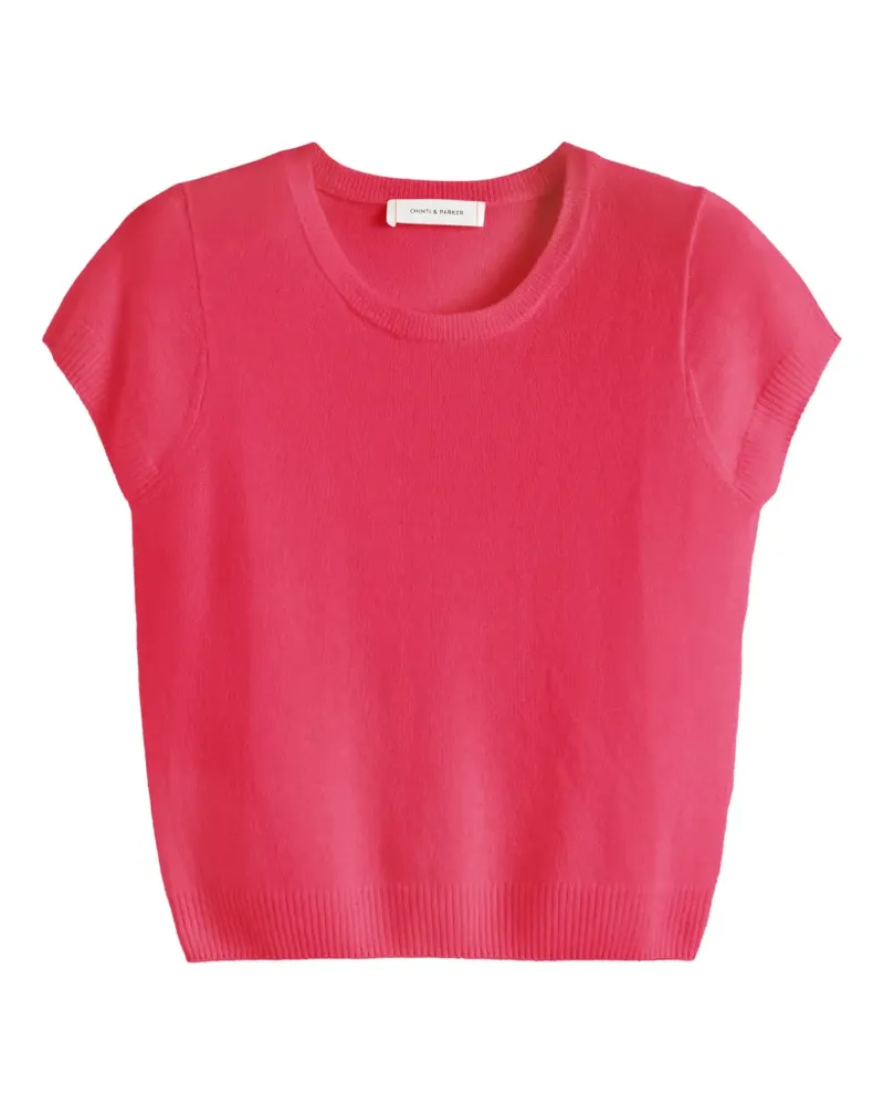 Chinti & Parker Klassisches T-Shirt - Rosa Rosa