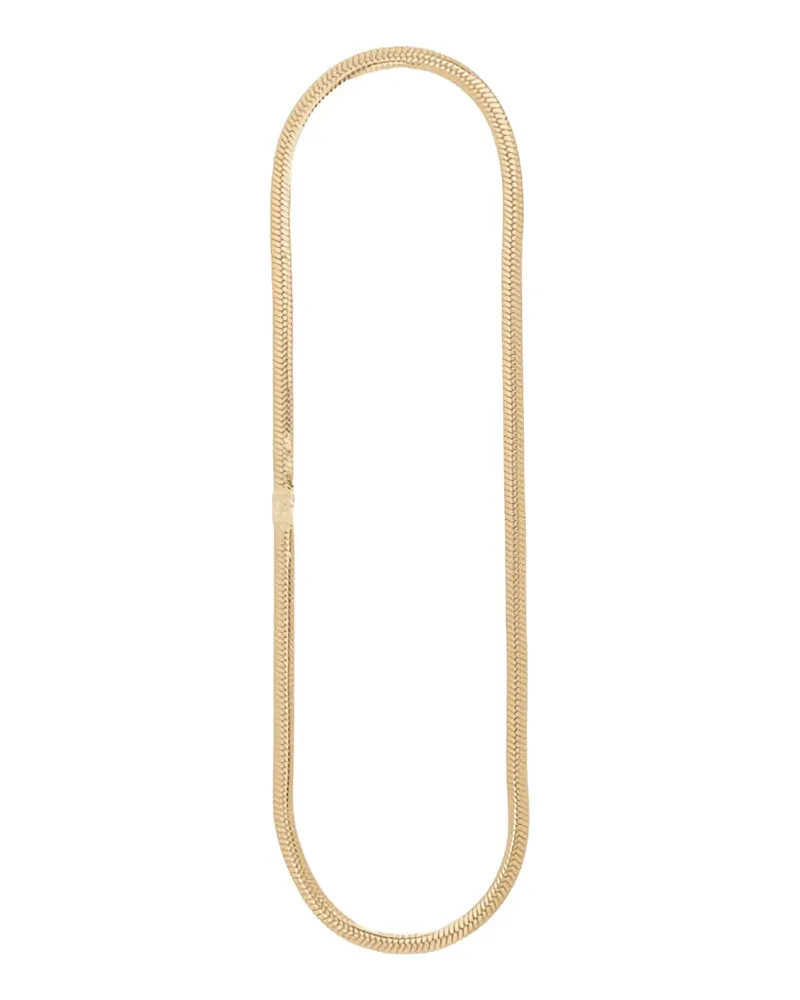 Dorothee Schumacher snake chain belt - Gold Gold