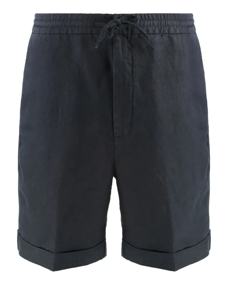 Canali Shorts mit Kordelzug - Blau Blau