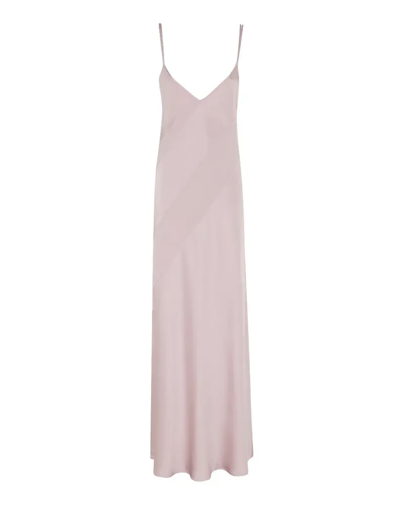 Antonelli Firenze v-neck panelled maxi dress - Rosa Rosa