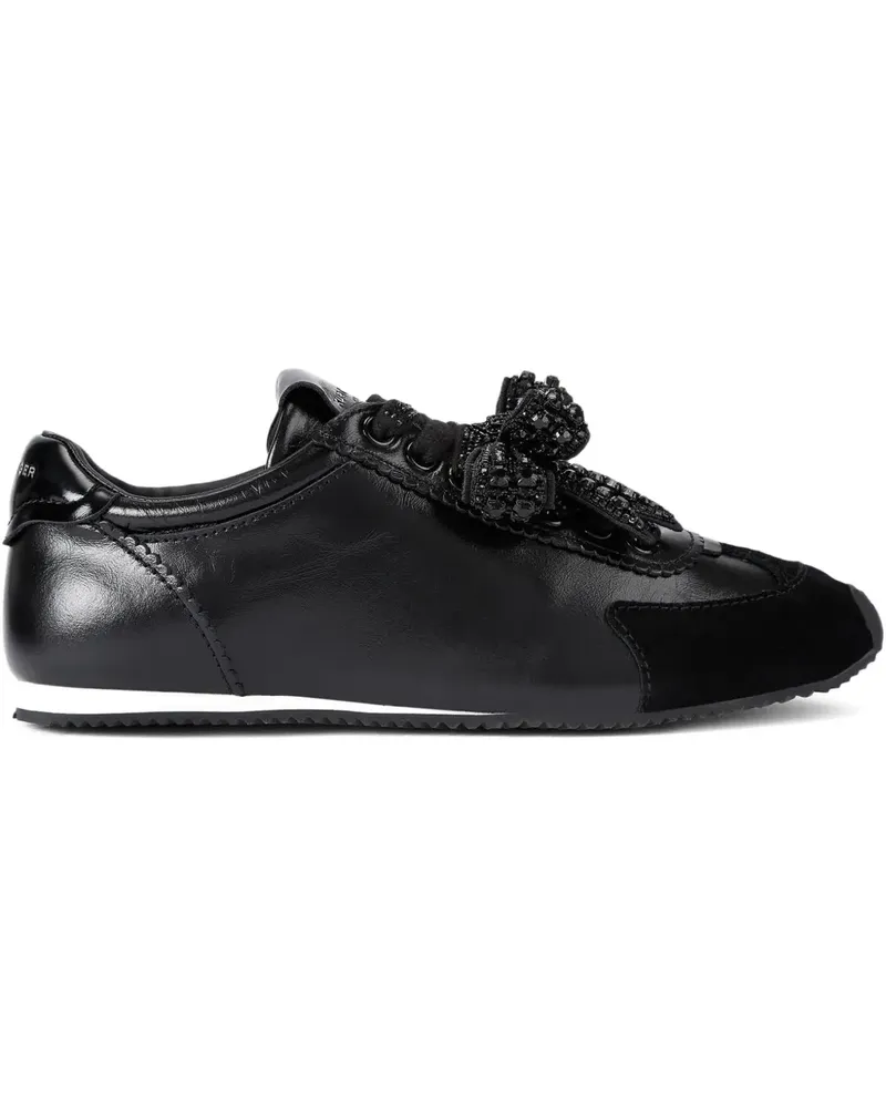 Kurt Geiger Islington Bow Sneakers - Schwarz Schwarz