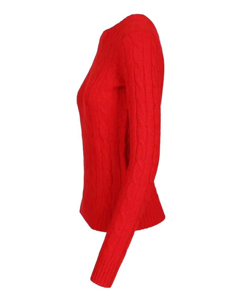 Ralph Lauren cable-knit cashmere sweater - Rot Rot