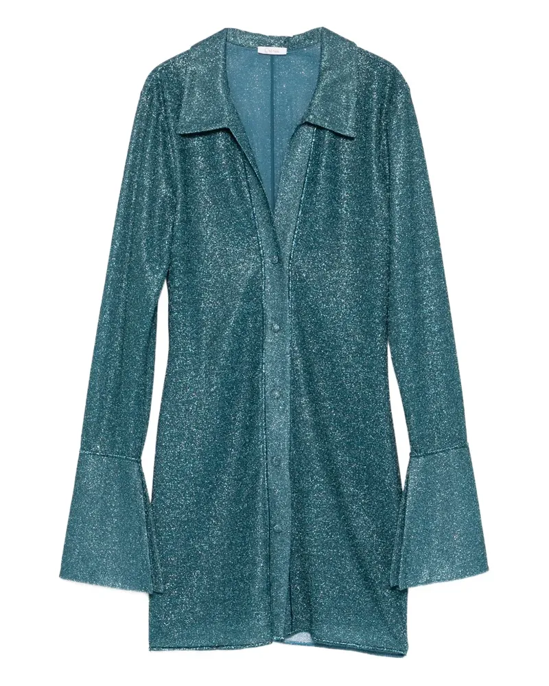 Oséree long-sleeve mini dress - Blau Blau