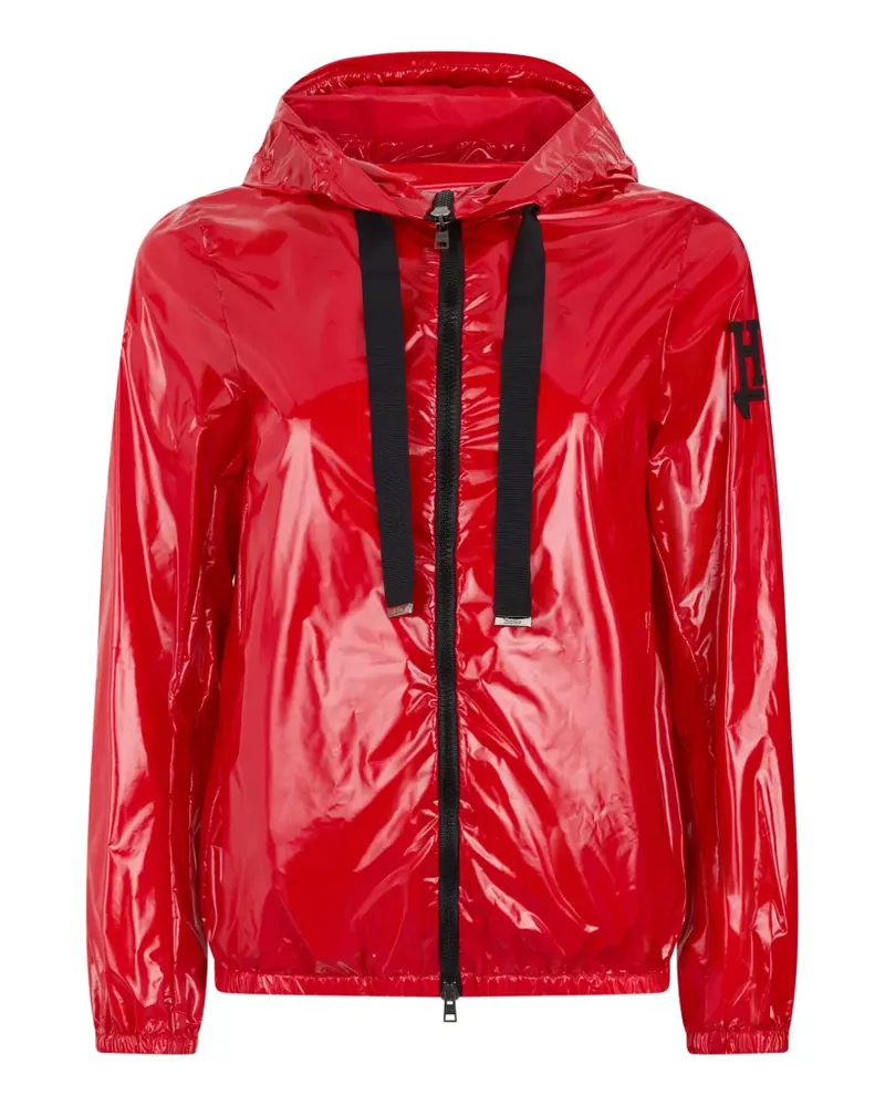 Herno zip-up hooded jacket - Rot Rot
