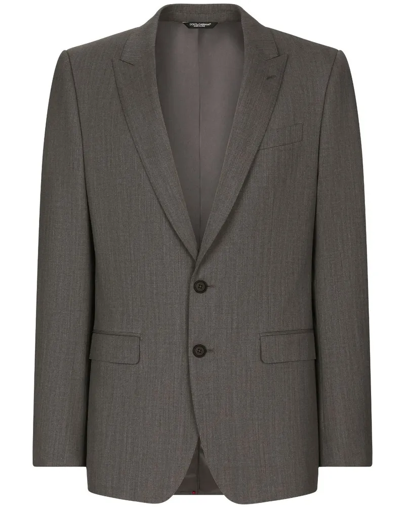 Dolce & Gabbana Einreihiger Anzug - Grau Grau