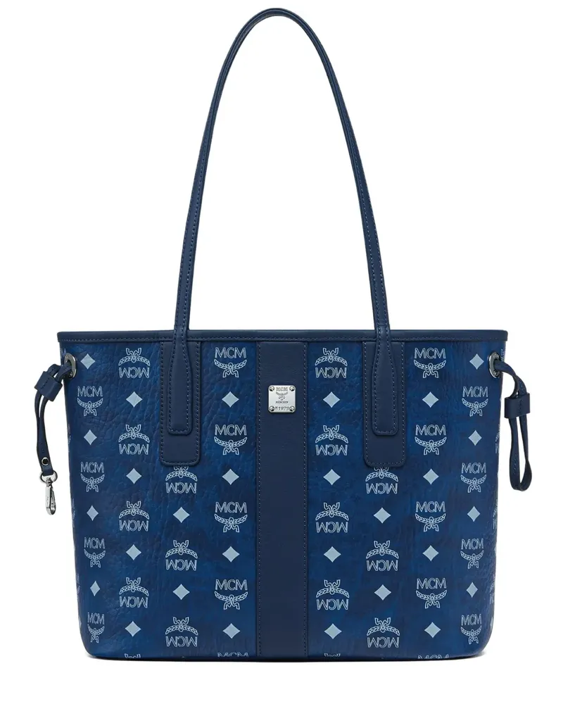 MCM Small Liz monogram tote bag - Blau Blau