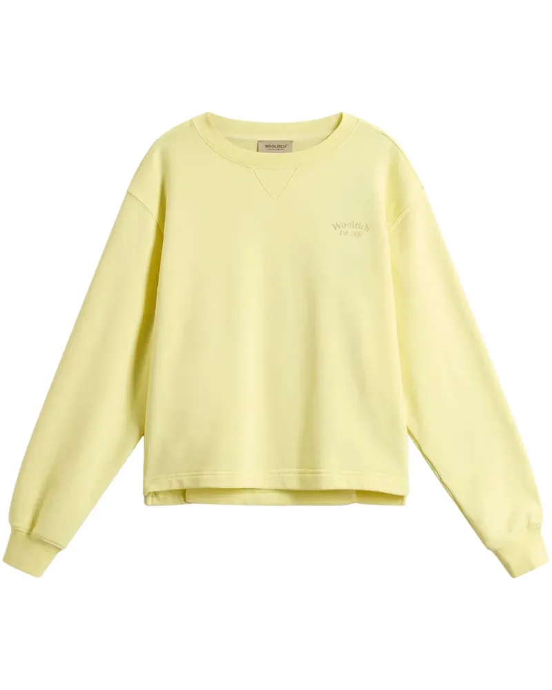 Woolrich Pullover aus Baumwolle - Gelb Gelb